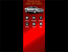 Tablet Screenshot of kreebauto.com